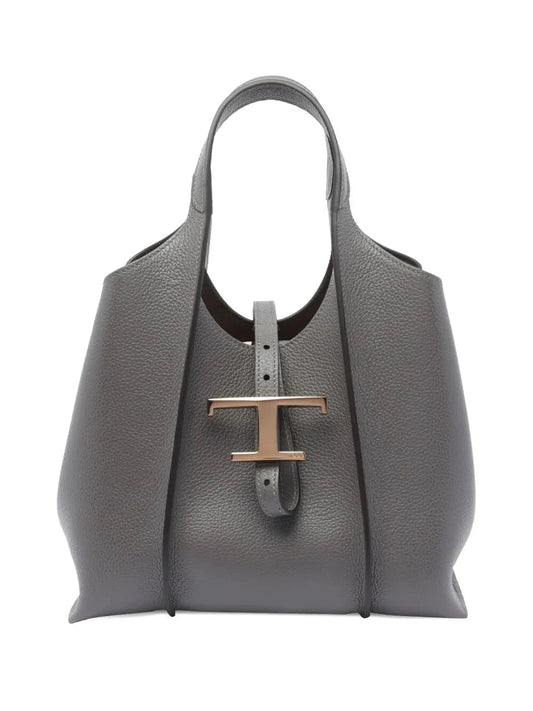T TIMELESS MINI LEATHER SHOPPING BAG