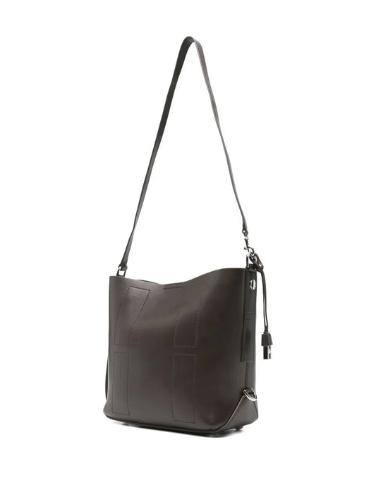 HOCKET SMALL LEATHER HOBO BAG