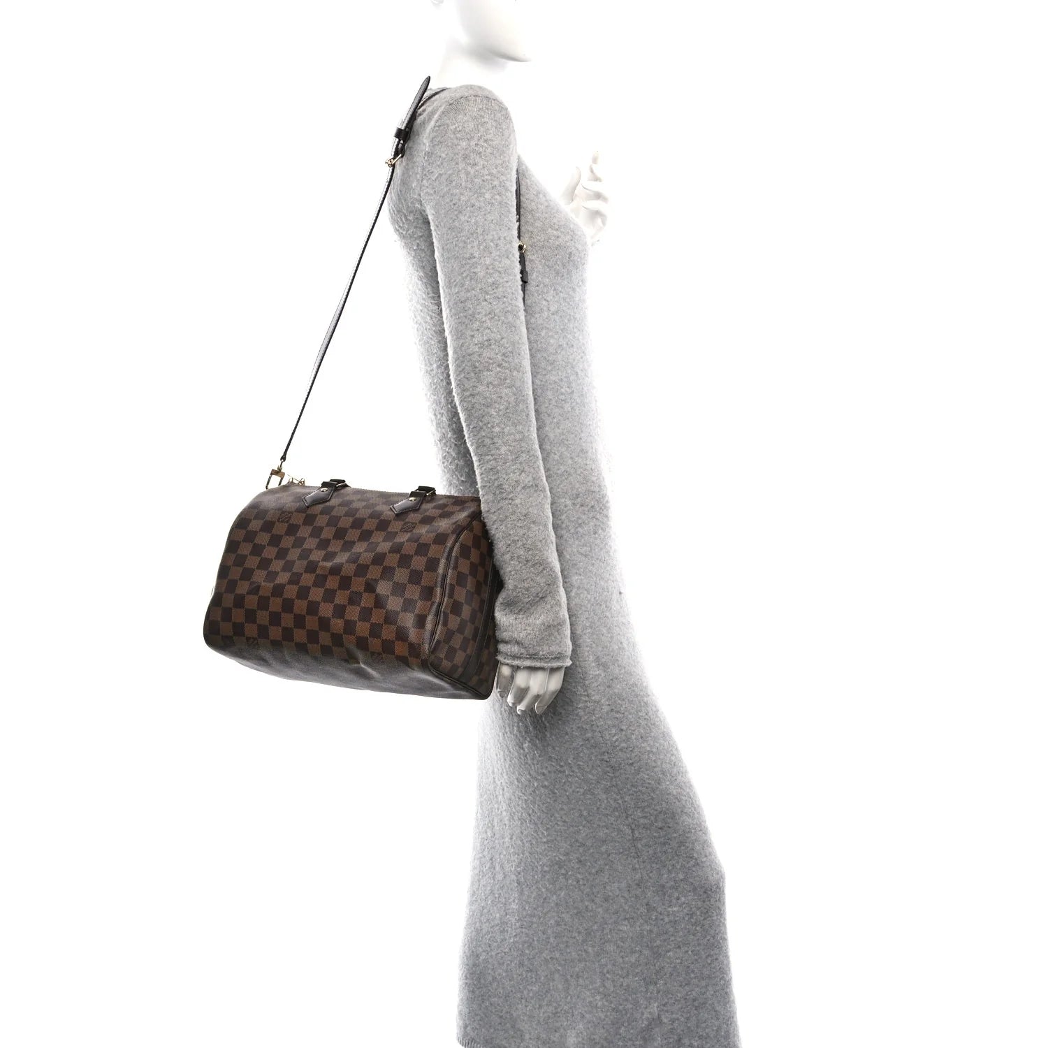 Damier Ebene Speedy Bandouliere 30