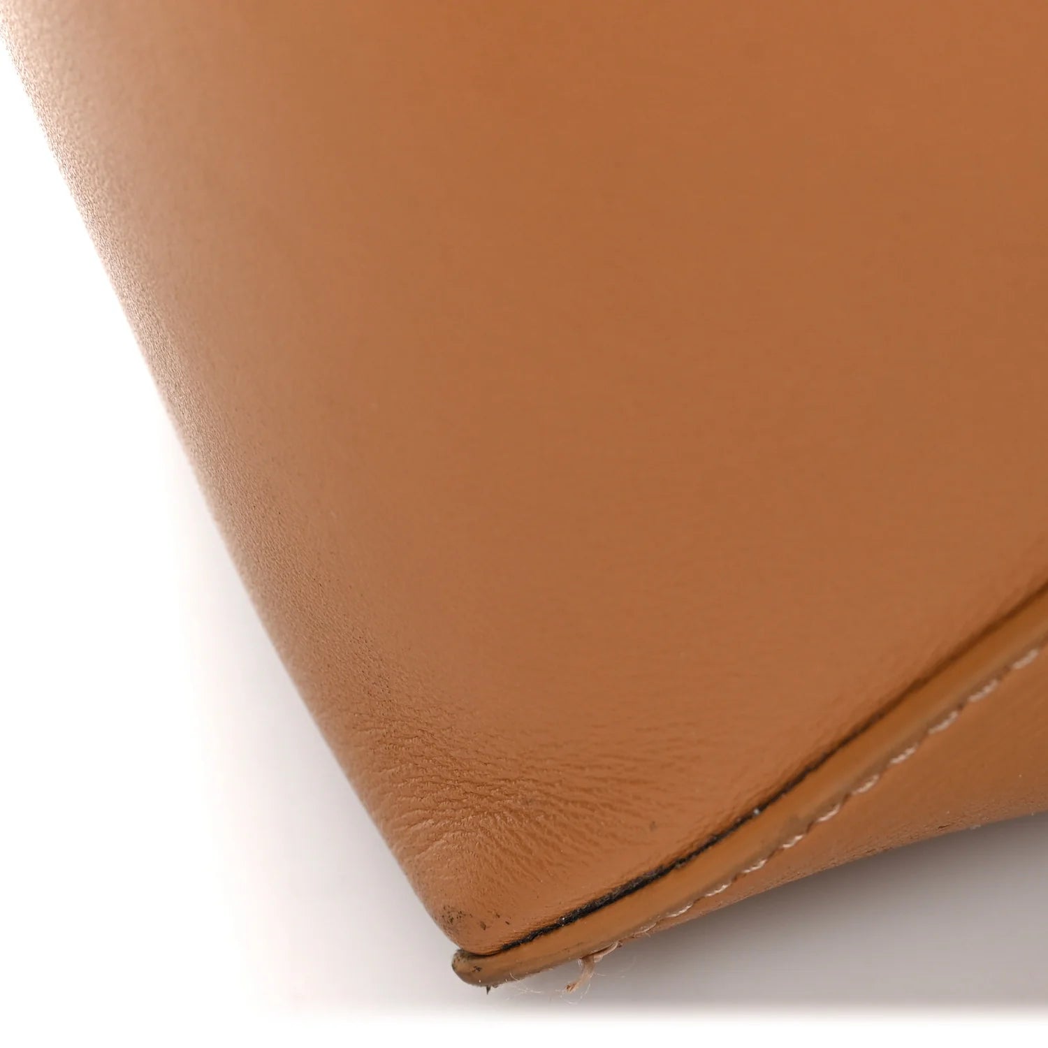 Shiny Calfskin Medium Puzzle Fold Tote Warm Desert