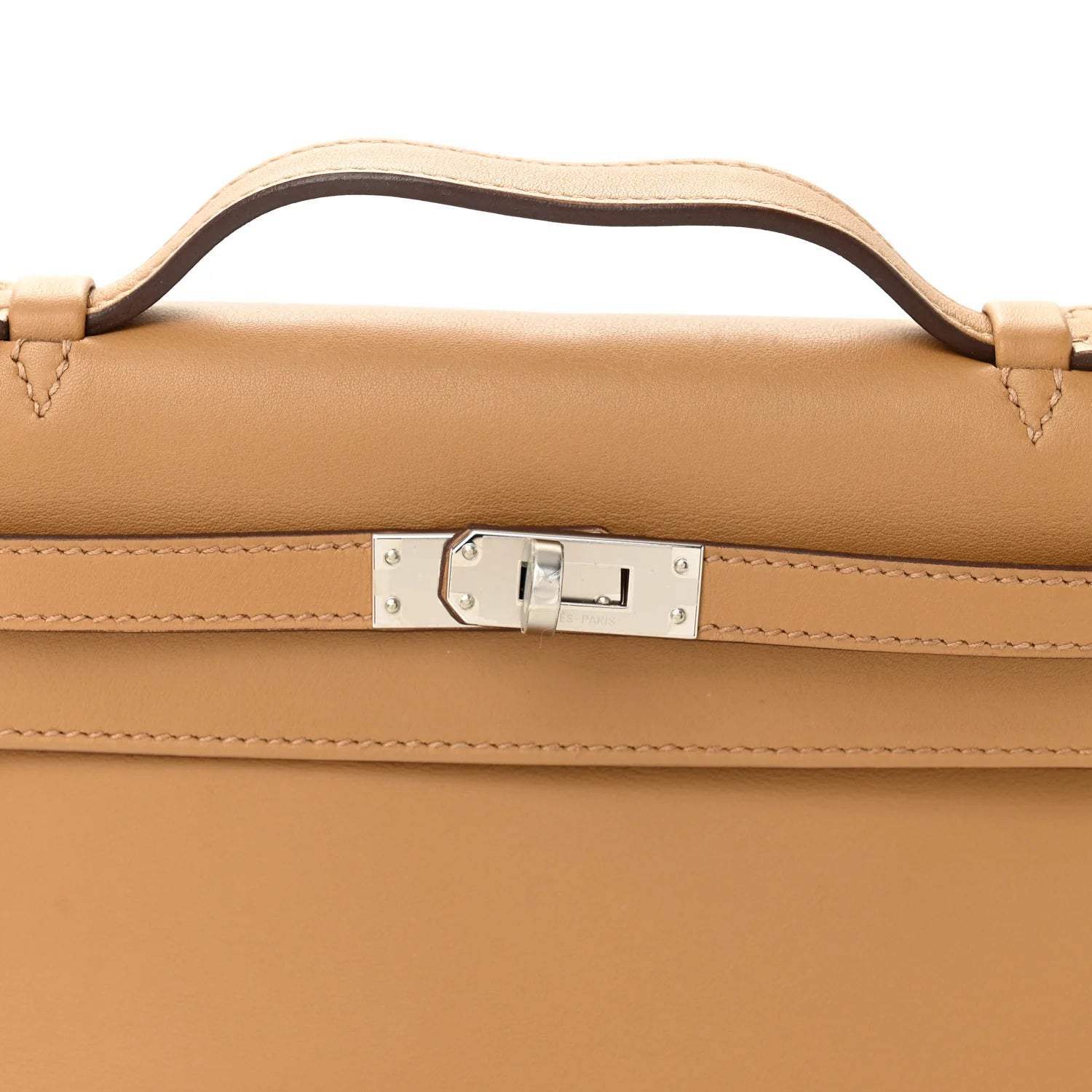 Swift Kelly Pochette Clutch Biscuit