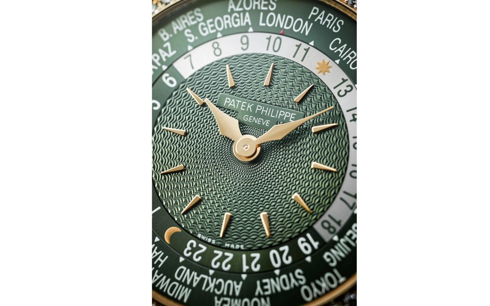 Women’S Complication World-Time, 18K Rose Gold Set with 89 Diamonds (~1.03 Ct.), 36Mm, Ref# 7130R-014