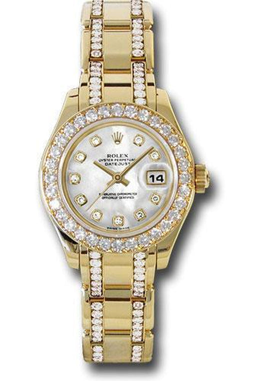 Rolex Datejust Pearlmaster Watch: 80298.74948 Md