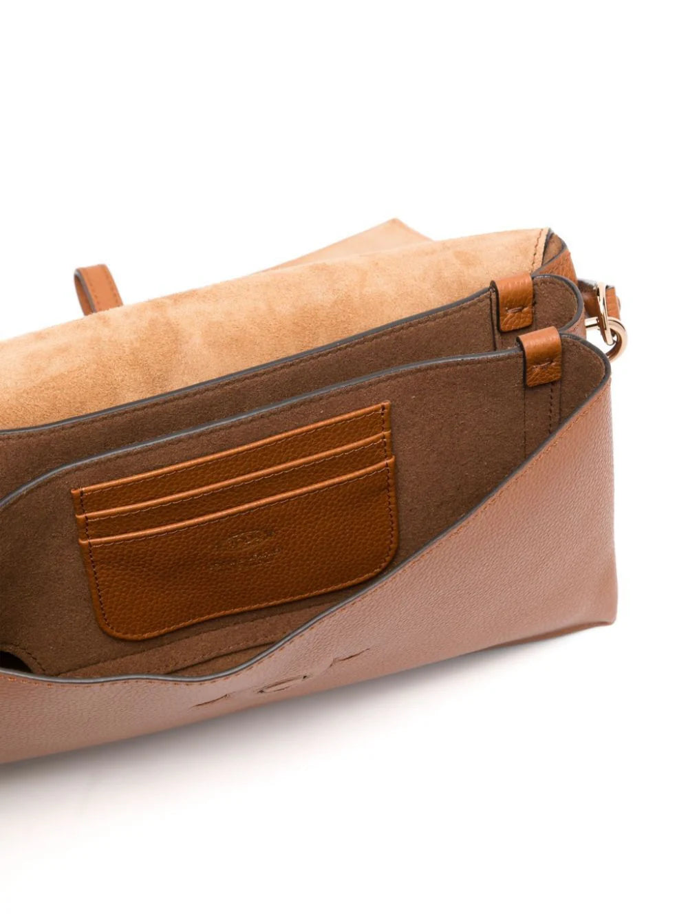 LEATHER T TIMELESS MINI FLAP BAG