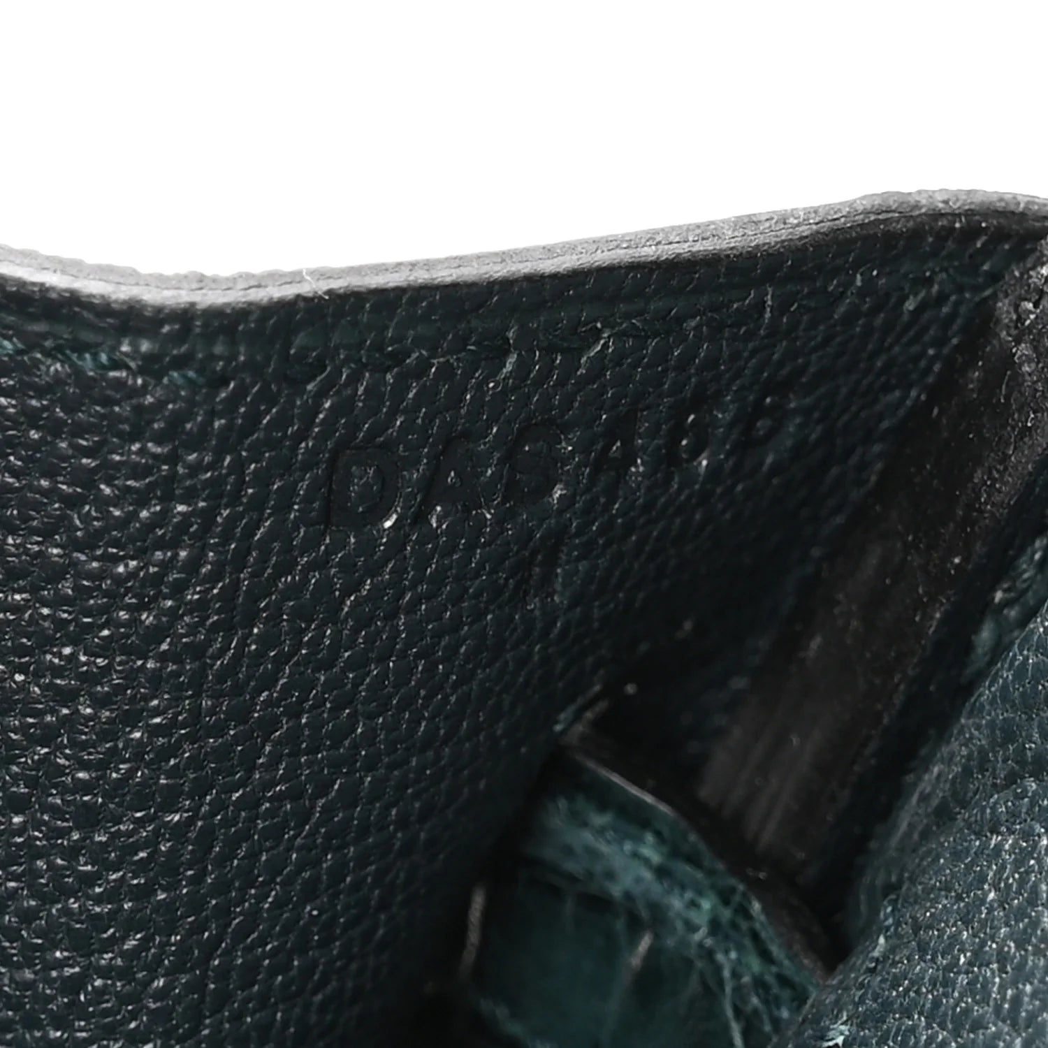 Togo Matte Alligator Birkin Touch 25 Vert Cypress