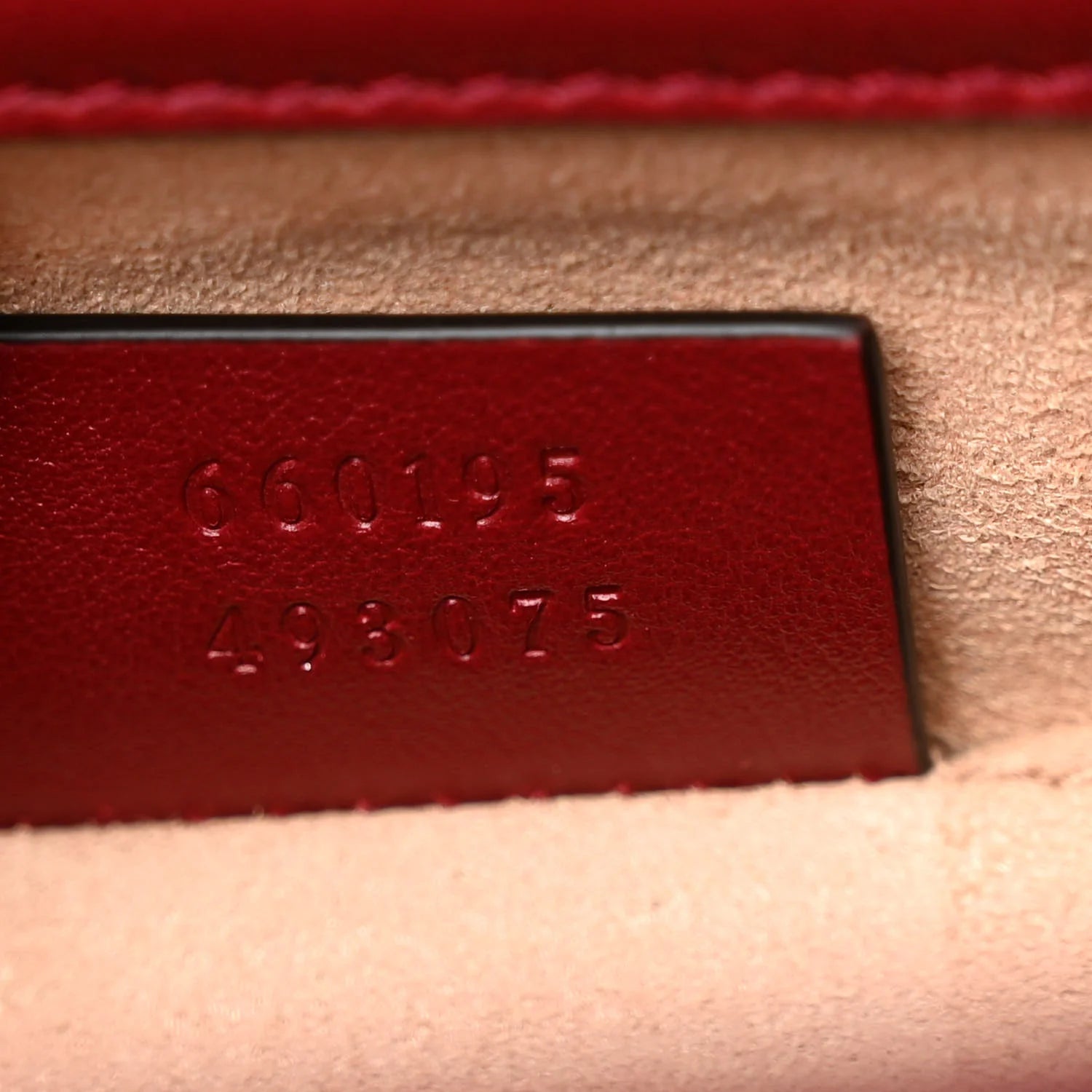 Textured Dollar Calfskin Web Small Diana Tote Bag Dark Red