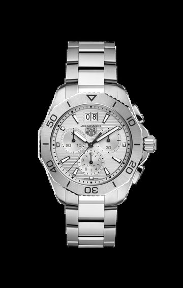 Unworn  Aquaracer Professional 200 Chronograph, Stainless Steel, Ref# CBP1111.BA0627, Box & Papers