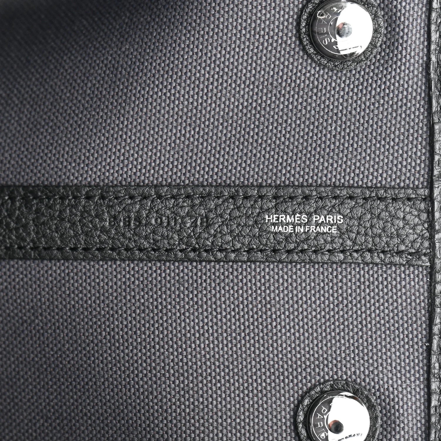 Toile Militaire Negonda Vertical Pockets Garden Party Carbone Black