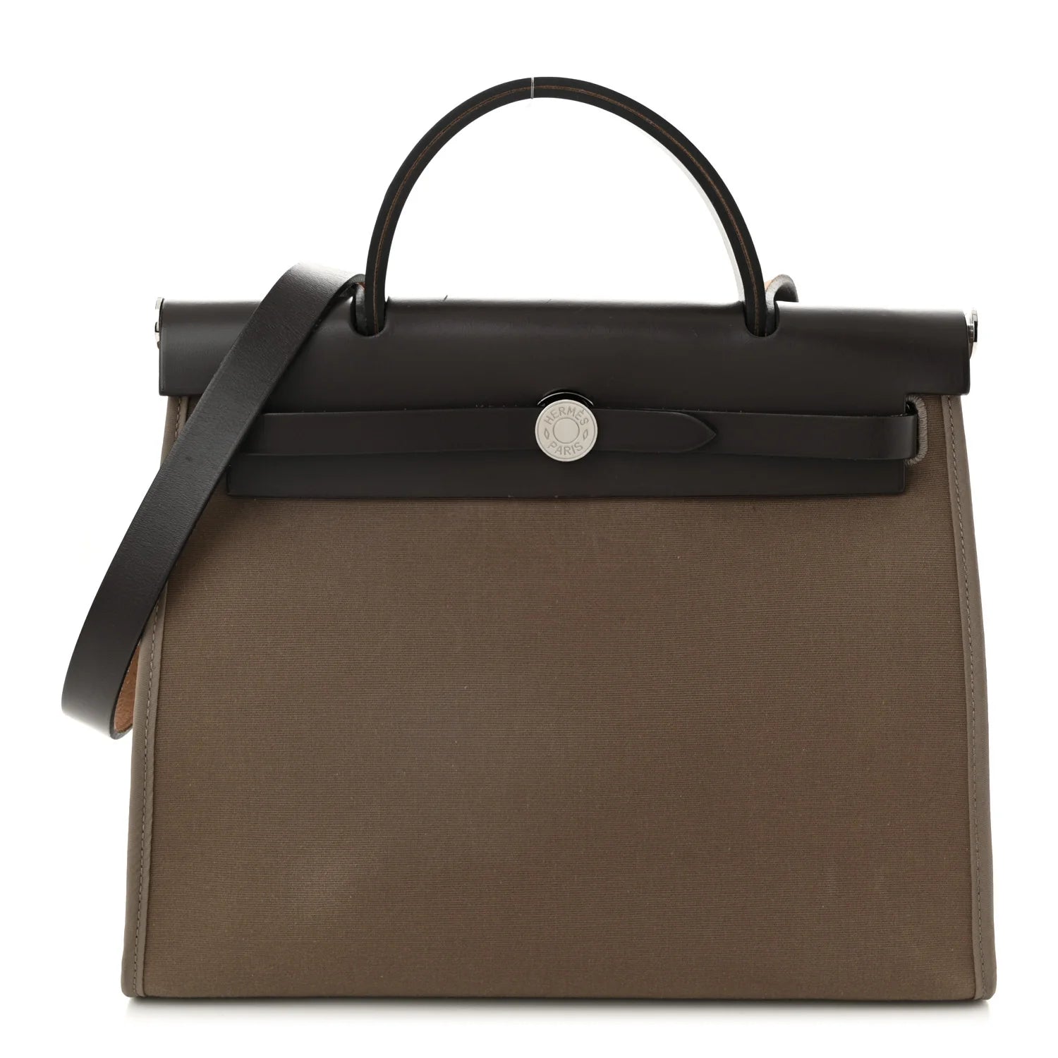 Vache Hunter Toile Herbag Zip 31 PM Etoupe Ebene