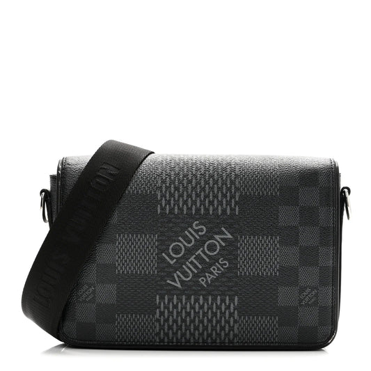 Damier Graphite 3D Studio Messenger