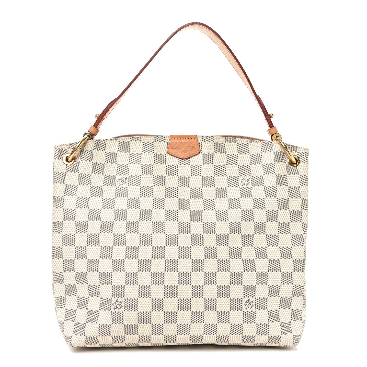 Damier Azur Graceful PM Rose Ballerine
