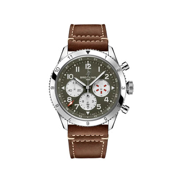 Super AVI B04 Chronograph GMT 46 Curtiss Warhawk Ref# AB04452A1L1X1, Box and Papers