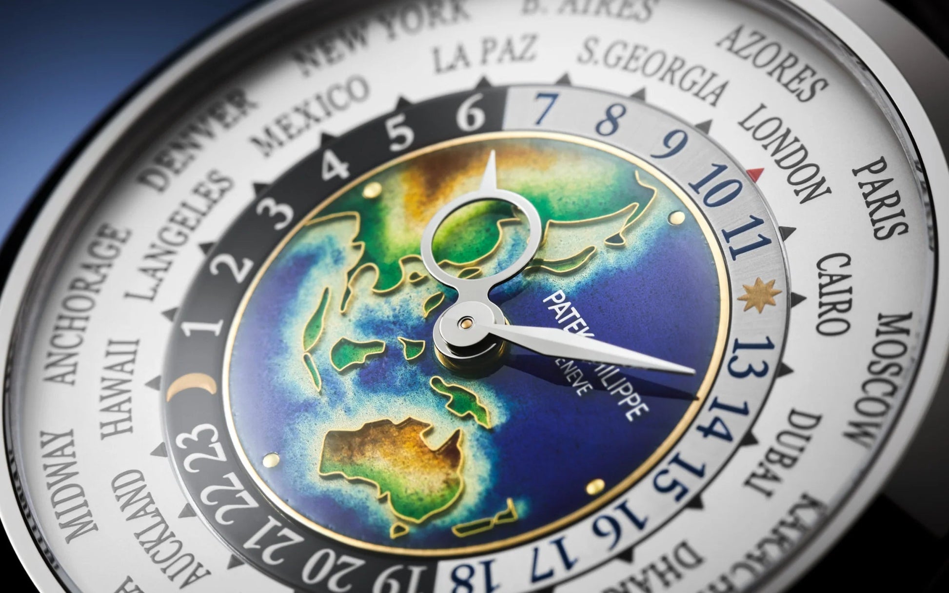 Complication World Time Rare Handcrafts, 18K White Gold, 38,5Mm, Ref# 5231G-001