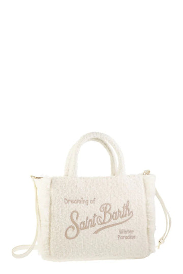 COLETTE - FABRIC HANDBAG with LOGO