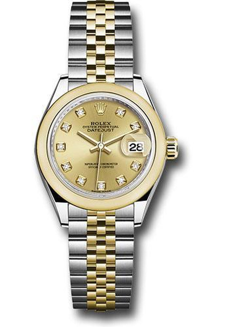 Rolex Lady Datejust 28Mm Watch: 279163 Chdj