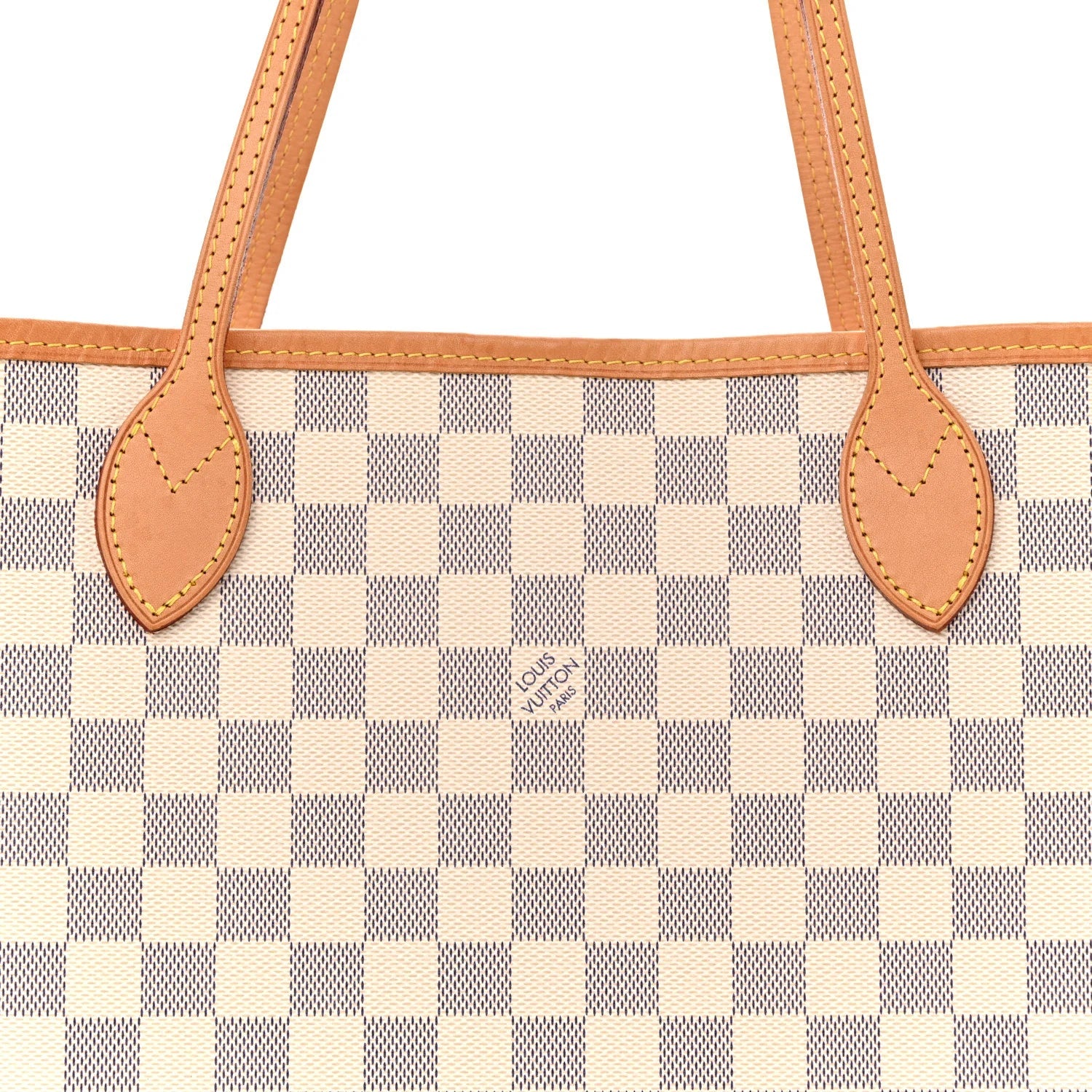 Damier Azur Neo Neverfull MM Rose Ballerine