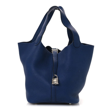 Taurillon Maurice Picotin Lock 22 MM Bleu Saphir