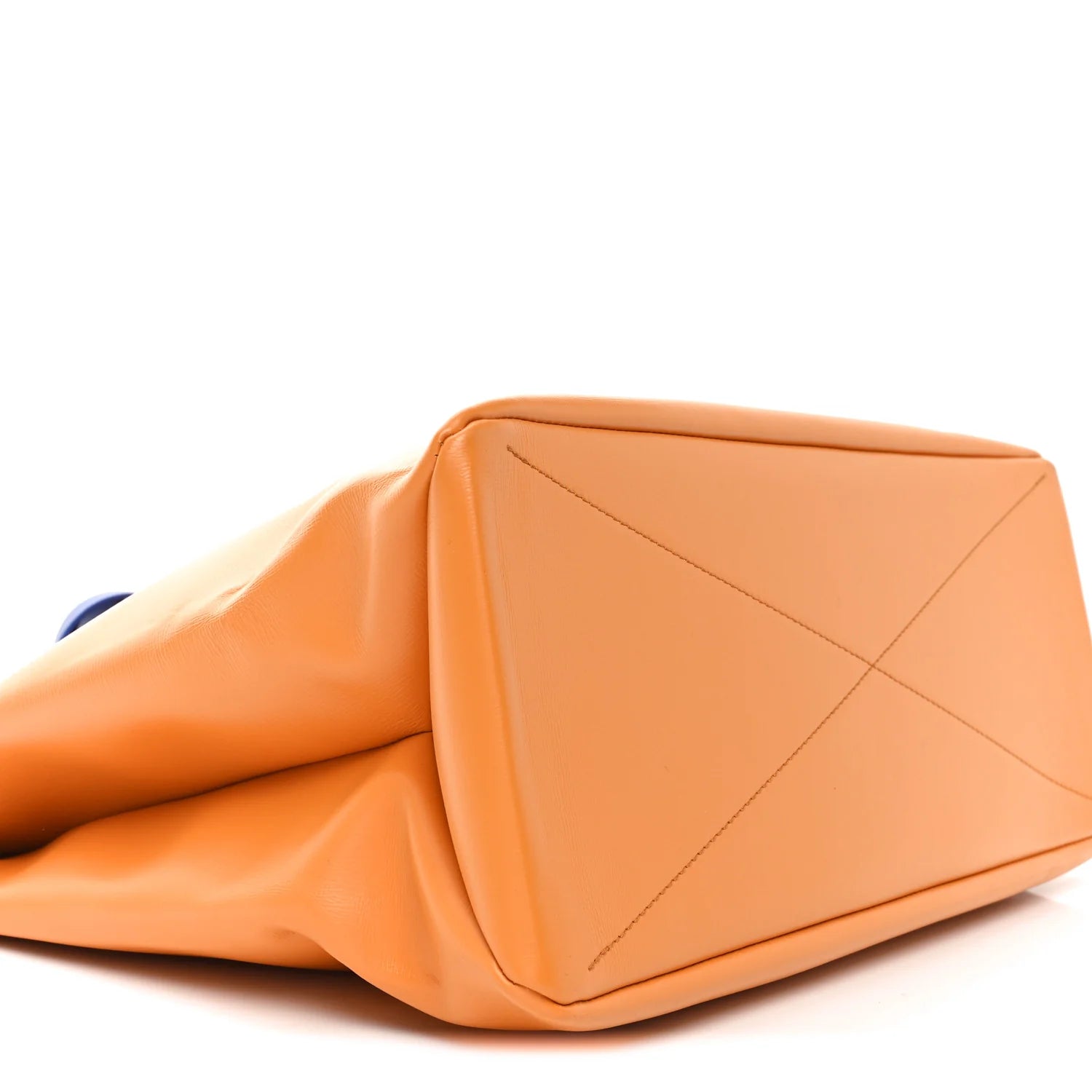 Cowhide Shopper Bag MM Safran