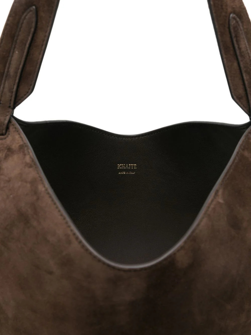 LOTUS MINI LEATHER BUCKET BAG