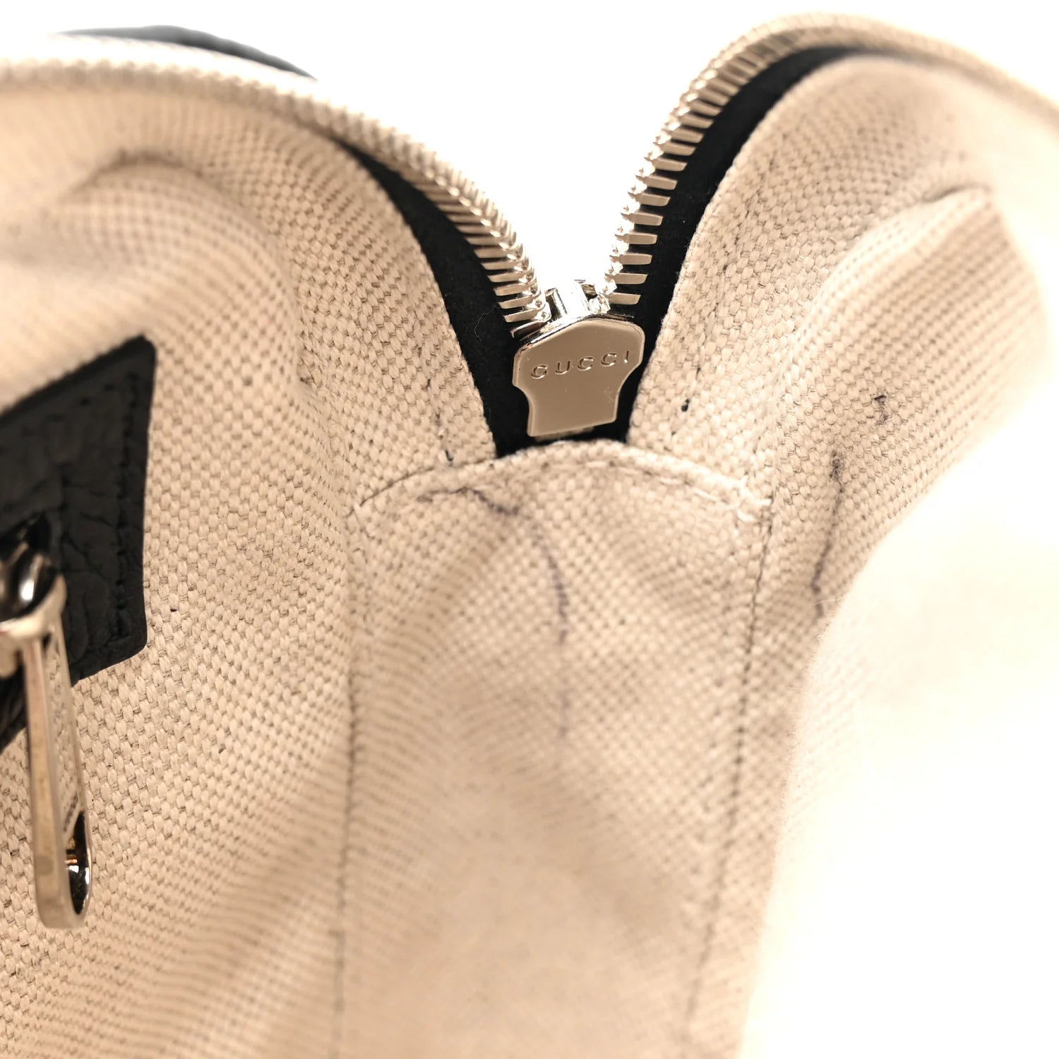 Piuma Calfskin Jumbo GG Embossed Small Messenger Bag Black