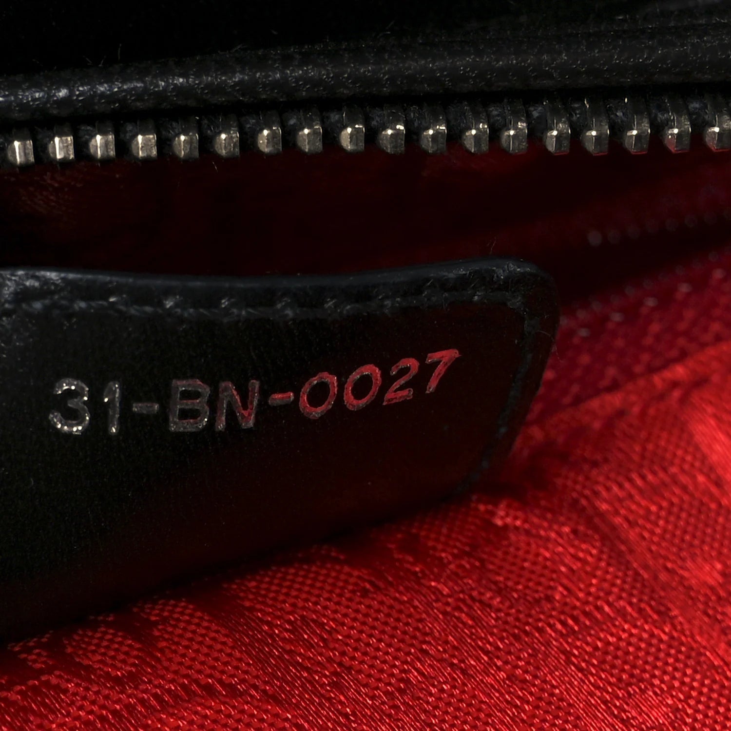 Lambskin Cannage Medium Lady Dior Black