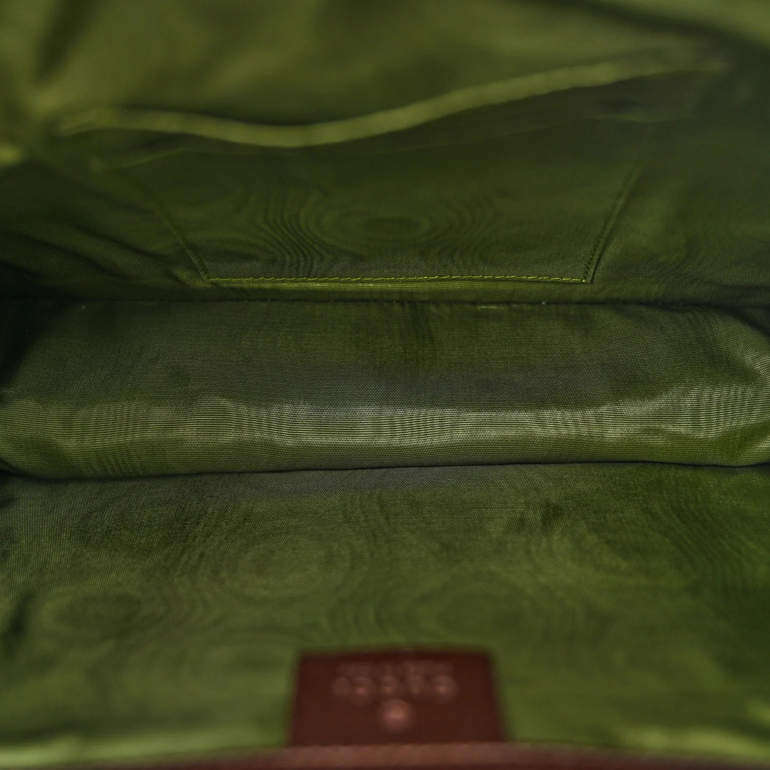 Suede Medium Torchon GG Ring Shoulder Bag Reflex Brown