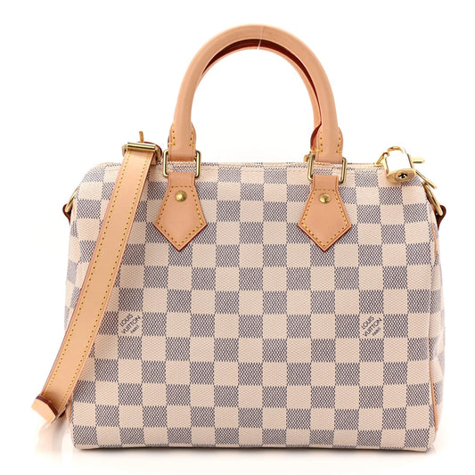 Damier Azur Speedy Bandouliere 25