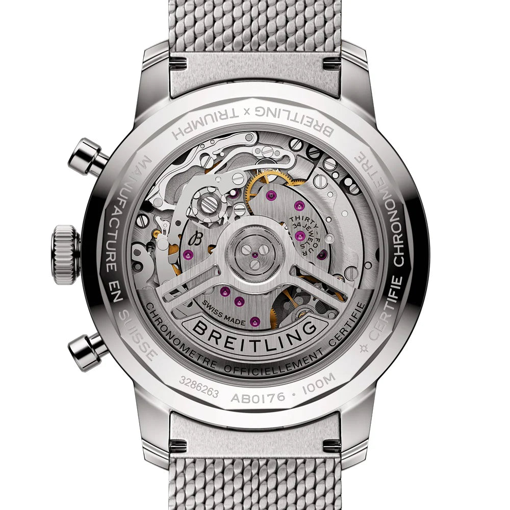 Unworn  Top Time B01 Triumph Ref# AB01764A1C1A1, Box and Papers