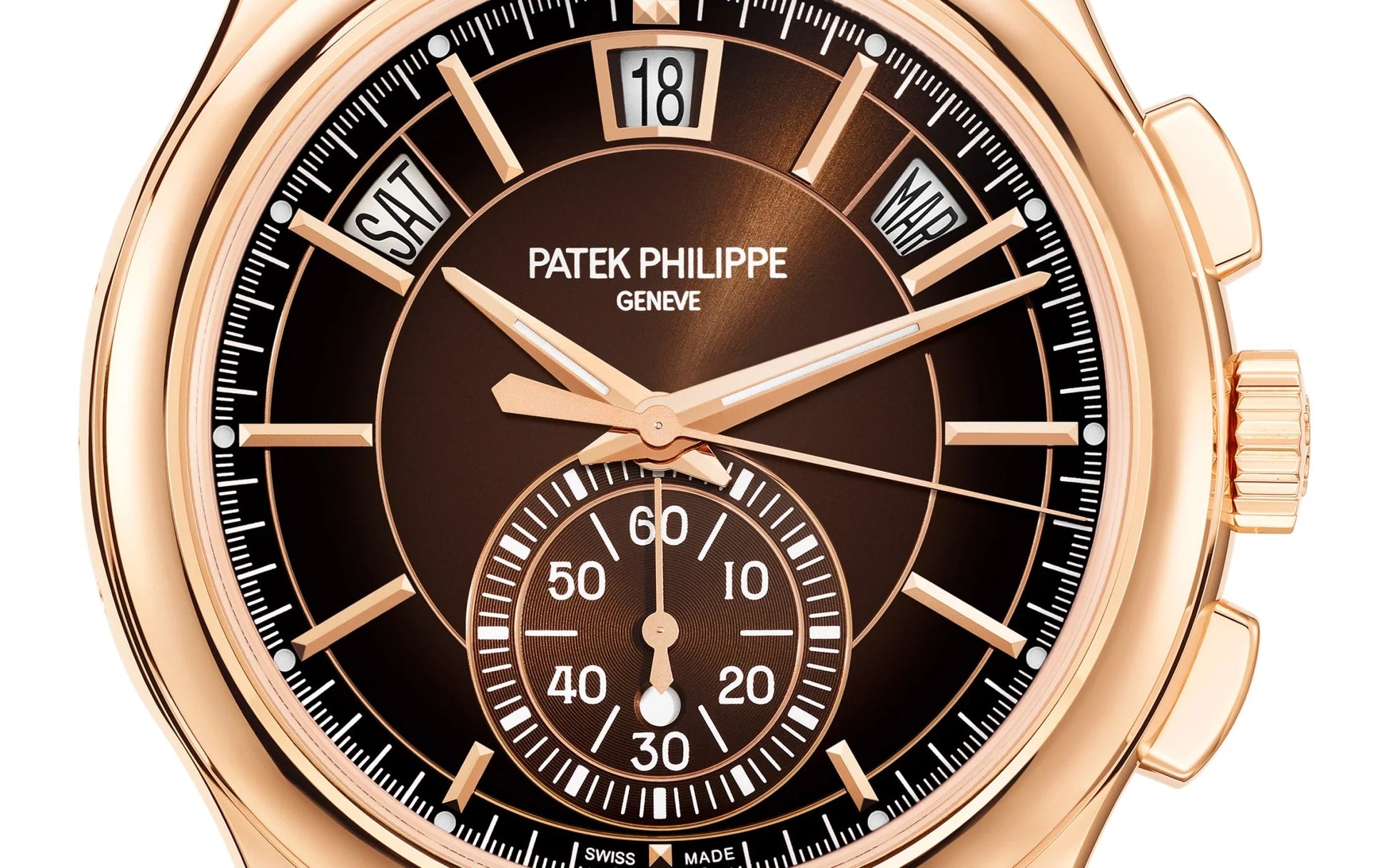 Complication, 18K Rose Gold, Flyback Chronograph with Annual Calendar 42Mm, Ref# 5905R-001