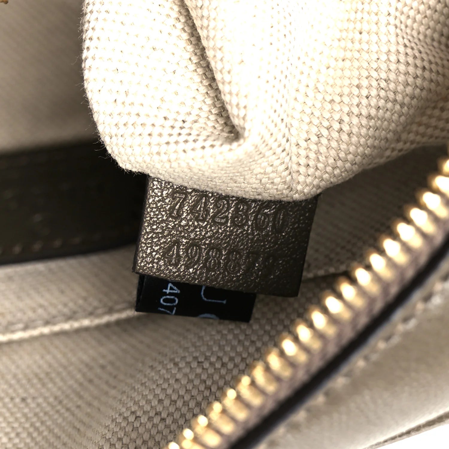 Sakai Be Green Calfskin Diagonal Stitched Small Blondie Shoulder Bag Craclet Brown