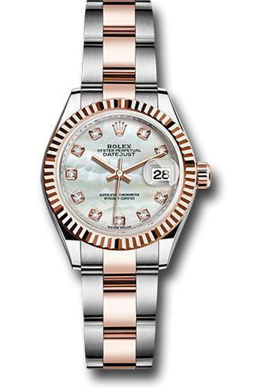 Rolex Lady Datejust 28Mm Watch: 279171 Mdo