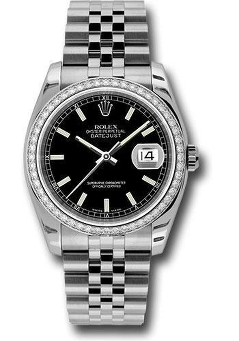 Rolex Datejust 36Mm Watch 116244 Bkjdj
