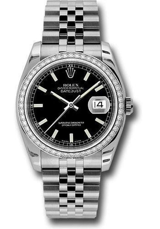 Rolex Datejust 36Mm Watch 116244 Bkjdj