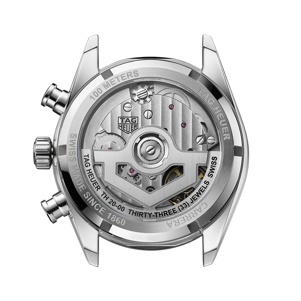 TAG HEUER CARRERA Automatic Chronograph, 39 Mm, Steel CBS2210.FC6534