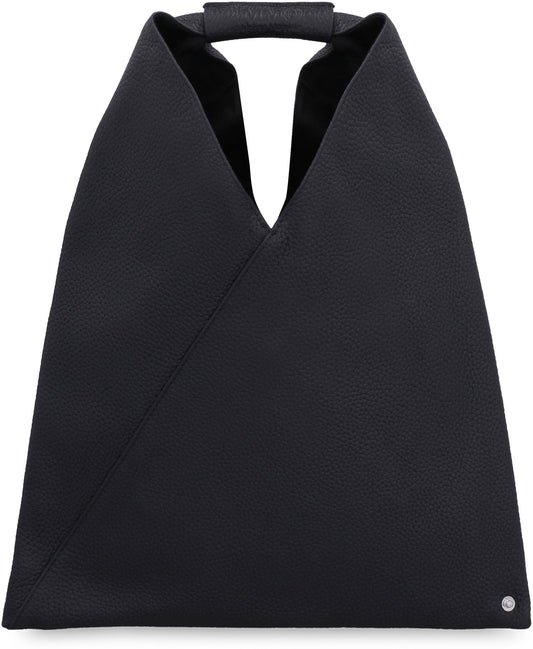 JAPANESE GRAINY LEATHER HANDBAG