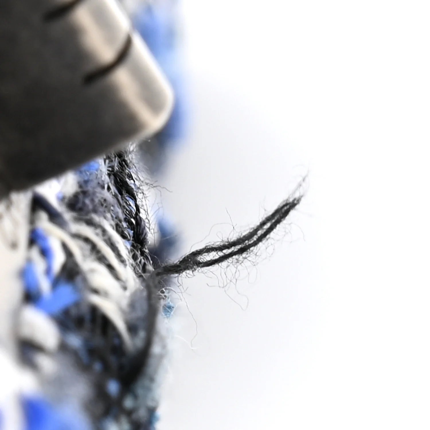 Tweed Quilted 2.55 Reissue Mini Flap Blue