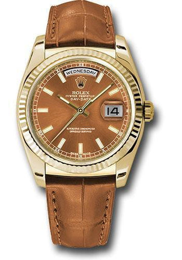 Rolex Day-Date 36Mm Watch 118138 Col