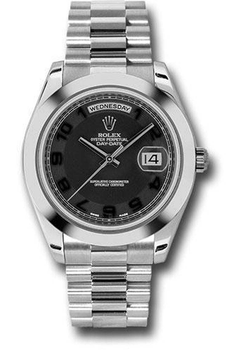Rolex Oyster Perpetual Day-Date II President 218206 Bkcap
