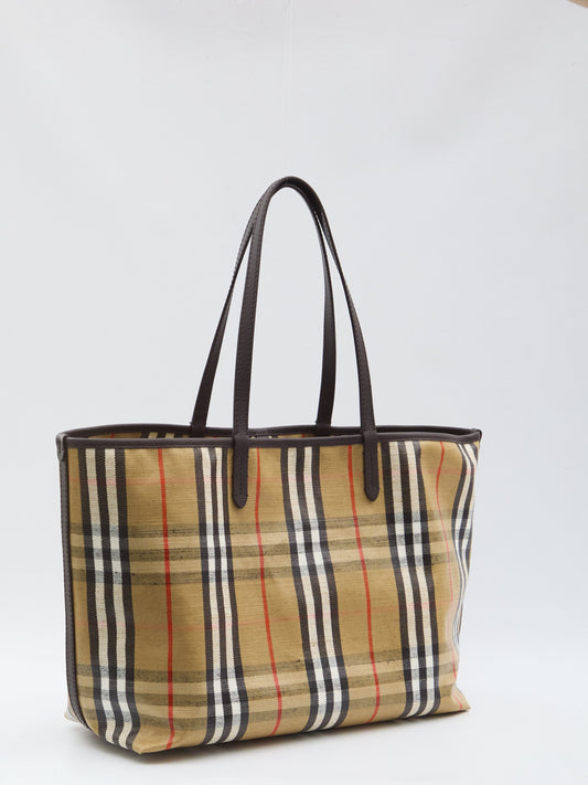PRESS-STUD TOTE BAG