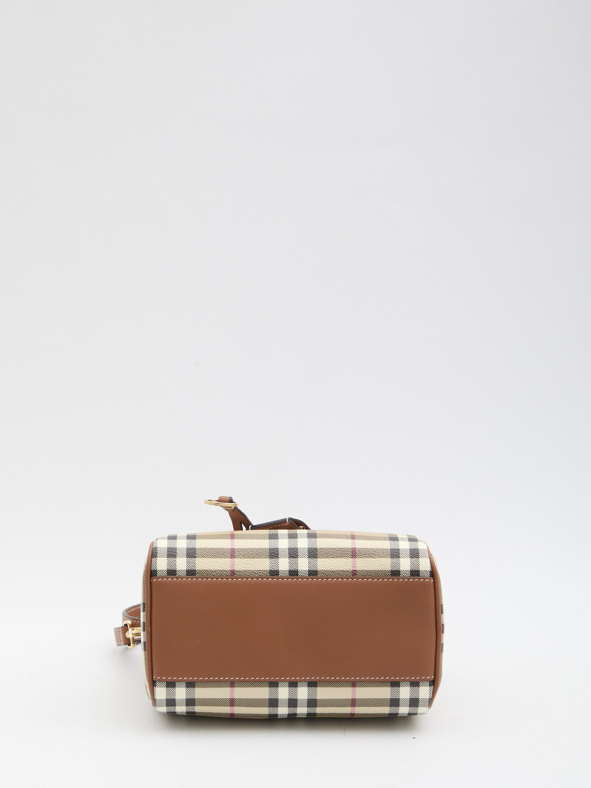 MINI CHECK BOWLING BAG