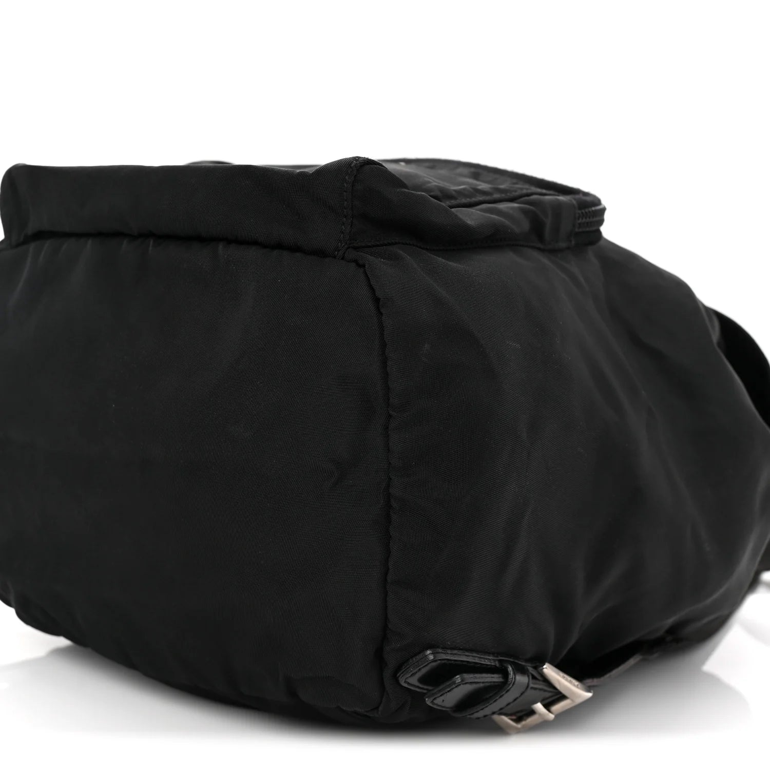 Nylon Vela Mini Cinch Backpack Black