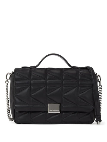 CROSSBODY PUFFER M BLACK