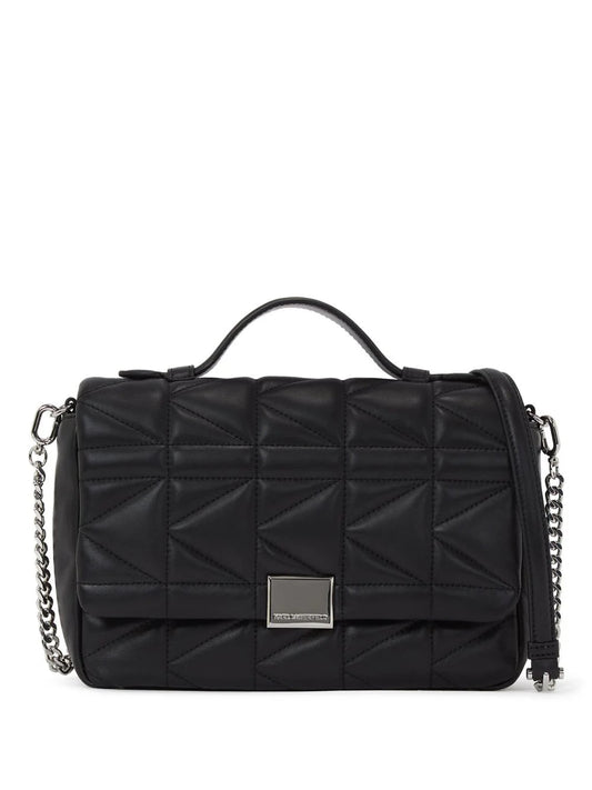 CROSSBODY PUFFER M BLACK