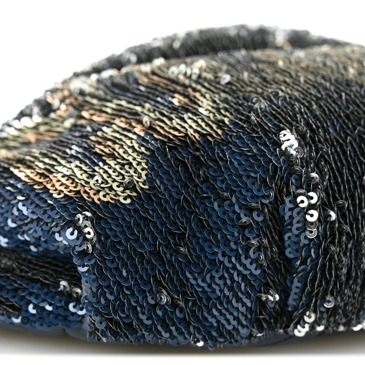 Sequin Coco Cuba Waist Bag Fanny Pack Blue Pink