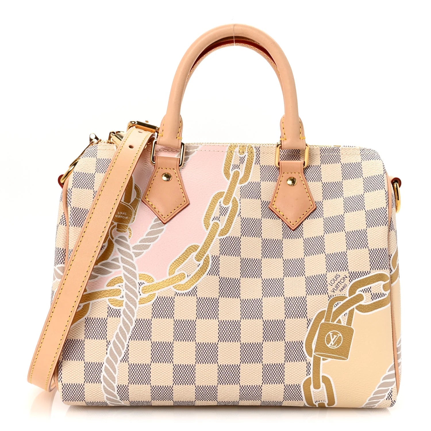 Damier Azur Nautical Speedy Bandouliere 25