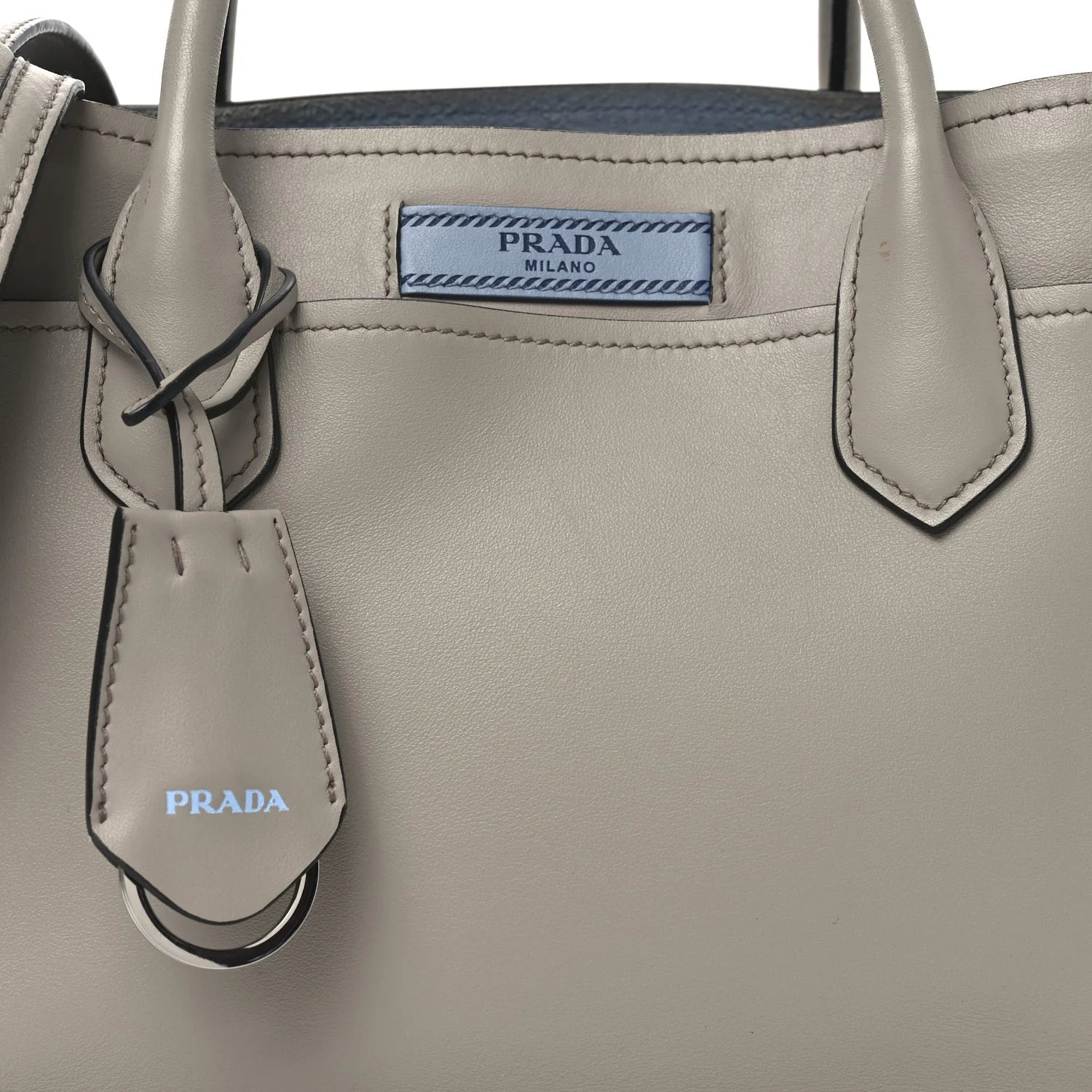 City Calfskin Etiquette Tote Pomice Astra