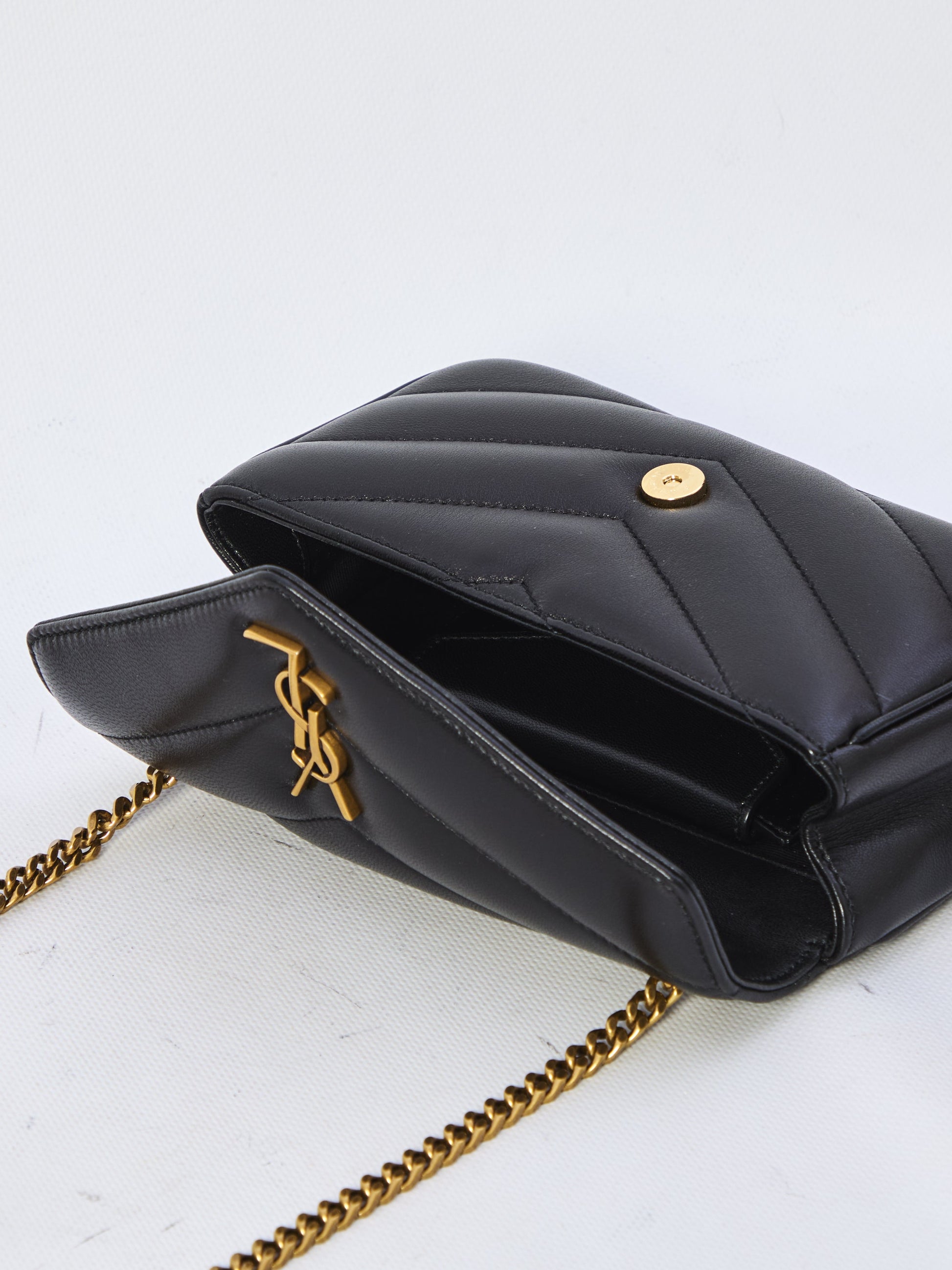 LOULOU MINI LAMBSKIN BAG