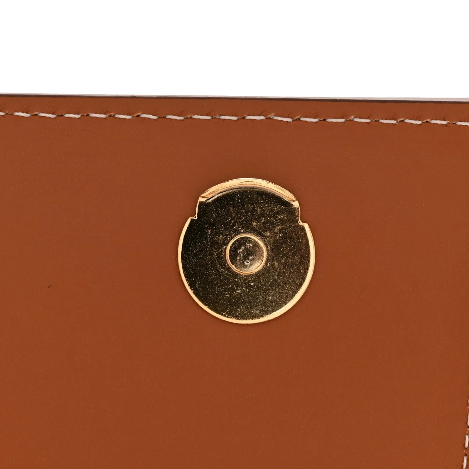 Smooth Calfskin Le Chiquito Long Light Brown