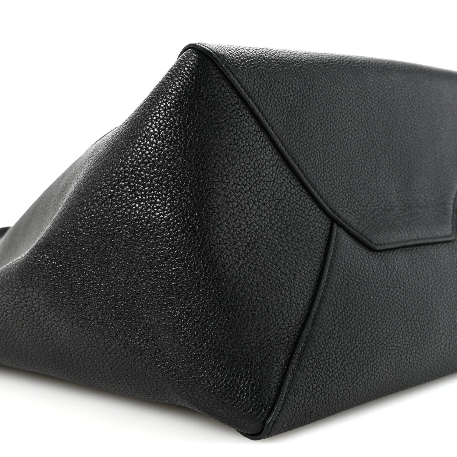 Soft Grained Calfskin Medium Belt Cabas Phantom Black