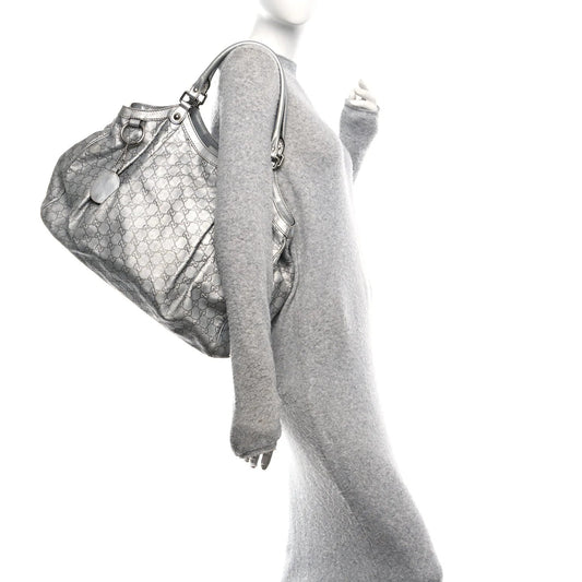 ssima Large Sukey Tote Silver